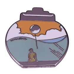 Jimin Serendipity Enamel Pin South Korean Boy Badge Love Yourself Gift for Music Song Fans