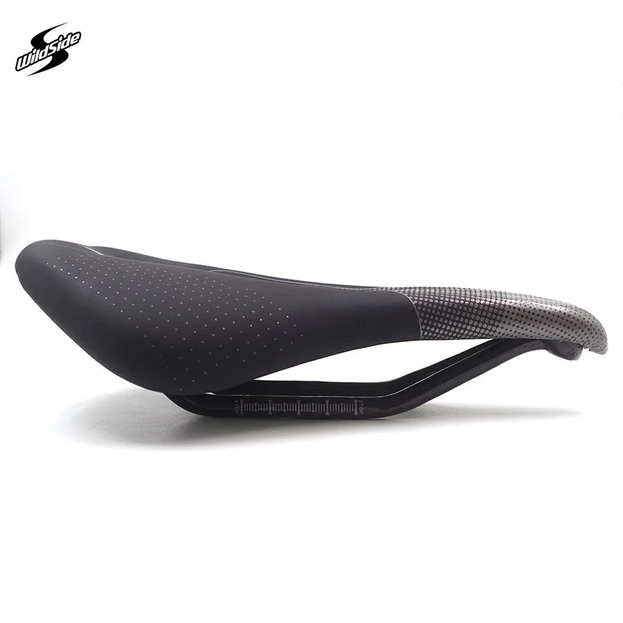 Ultra-light CarbonFFiber Saddle Bicycle vtt racing seat Wave Road Bike Saddle For Men Cycling Seat Mat bike Spare Parts