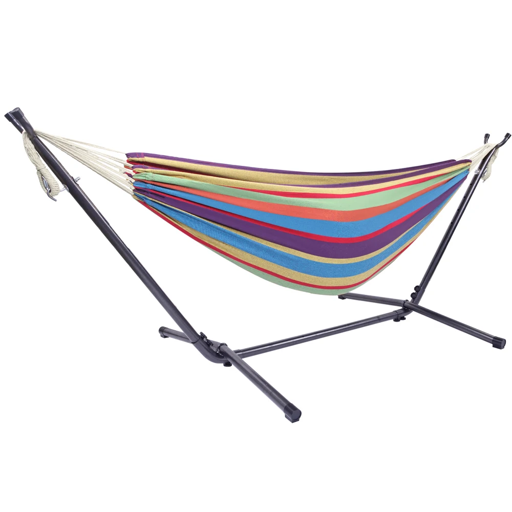 Hammock Set Portable Hanging Hammock Indoor Home Bedroom Hammock Lazy Chair Travel Outdoor Camping Swing Chair