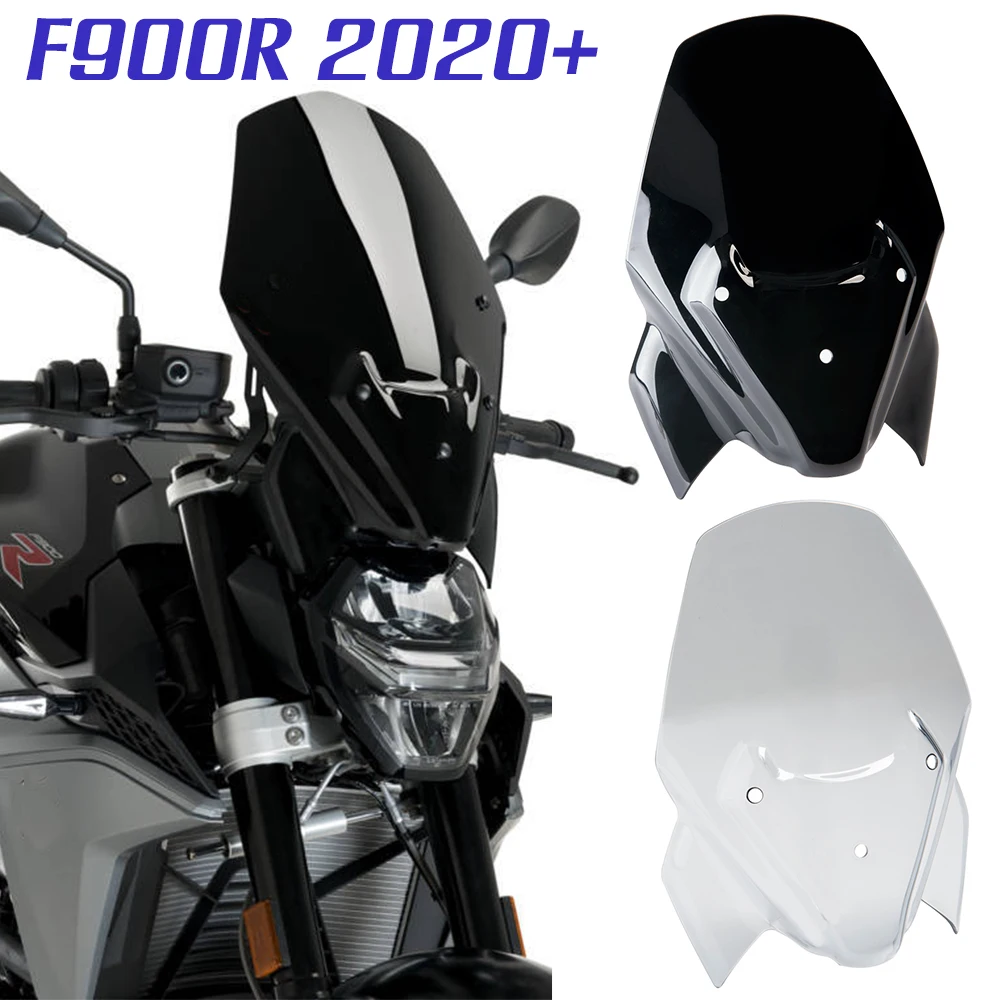 

Motorcycle Windshield For BMW F900R Windscreen Airflow Wind Deflectors Viser Visor F 900 R 2020-2023 F900 R F 900R Accessories