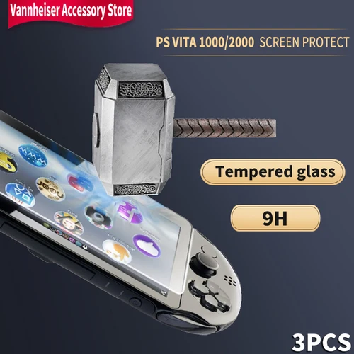 Protector de pantalla transparente de vidrio templado 9H, película protectora para Sony PlayStation Psvita PS Vita PSV 1000 2000 Slim