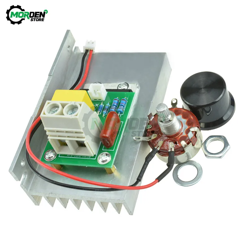 10000W AC 220V SCR Motor Speed Controller Voltage Regulator Dimmer Thermostat 100A