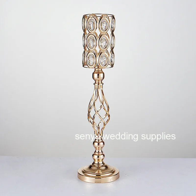 Crystal wedding Chandelier flower floral stand Candelabra,wedding table candelabra centerpiece table senyu0946