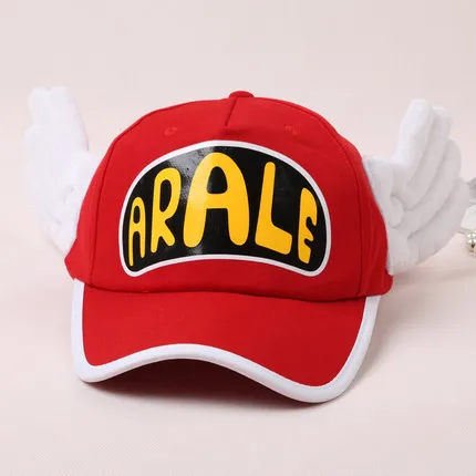 Anime Adult Children Cute Dr.Slump Arale Sexy Angel Wings Cosplay Hats Baseball Cap Sun Hat Gift Kawaii