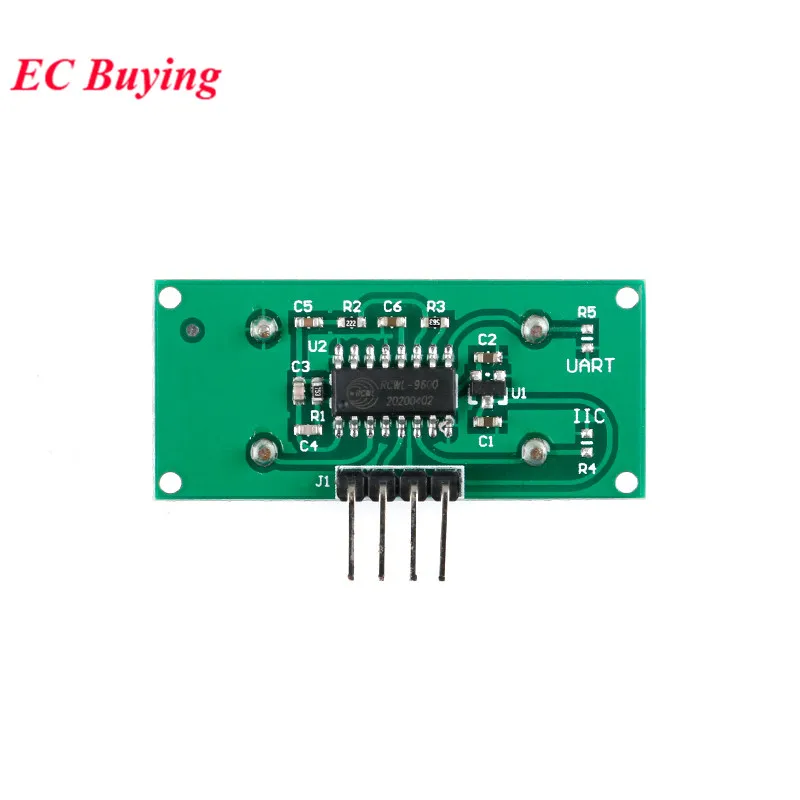 2Pcs/1pc RCWL-1601 Ultrasonic Wave Voltage Detector Ranging Module Distance Sensor 3-5v CS100A compatible HC-SR04 For Arduino