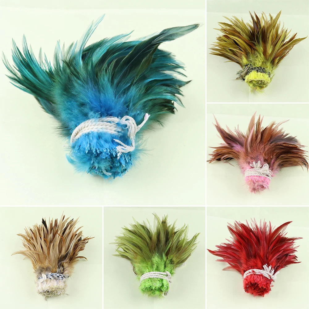 100pcs/pack Dyed  Natural Pheasant Chicken Feather 12-18cm/5-7Inch DIY Craft Wedding Party Jewelry Decoration Plumes