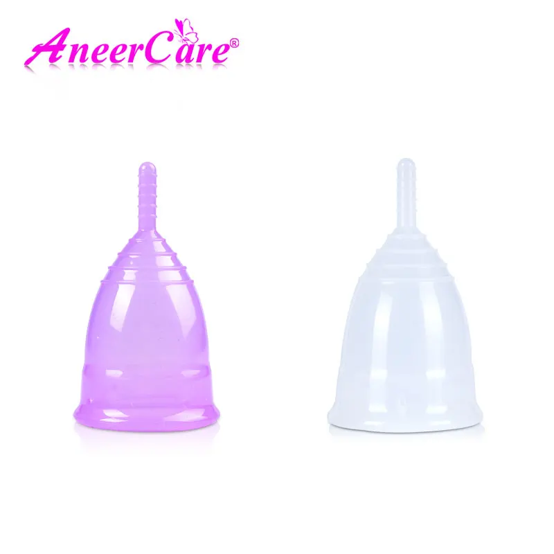 Menstrual Cup Medical Silicone Women\'s Hygienic Collector Kit Silicon Female Hygiene Menstruation Period Cups Vagina Personal