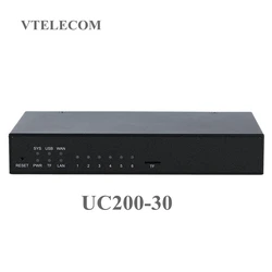 アスタリスク-ミニIP pbx UC200-30,120ユーザーvip pbxシステム