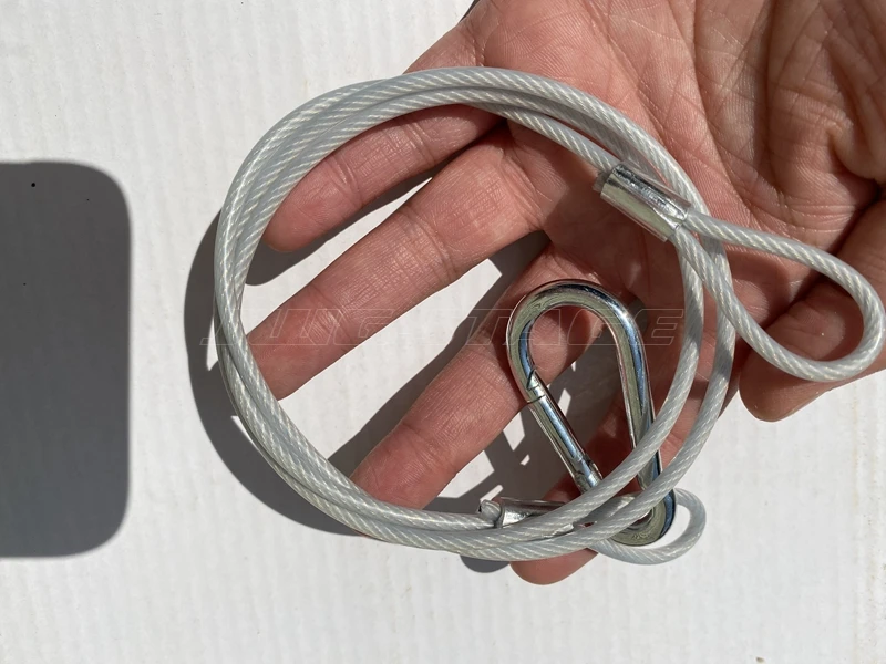 25pcs/Lot High Quality 70 CM Long Stage Light Safety Rope Cable/Safe Wire For Stage Light Security 60cm Length