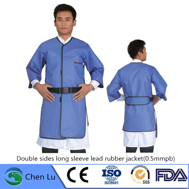 Direct selling x-ray gamma ray Radiation shielding lead clothing ionizing radiation protection 0.5mmpb long sleeve jacket