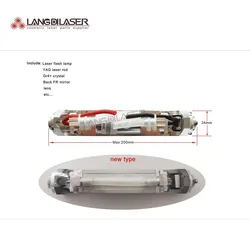 yag laser cavity , cavity for nd:yag laser headpiece , pump cavity for laser , YAG laser tattoo removal heads