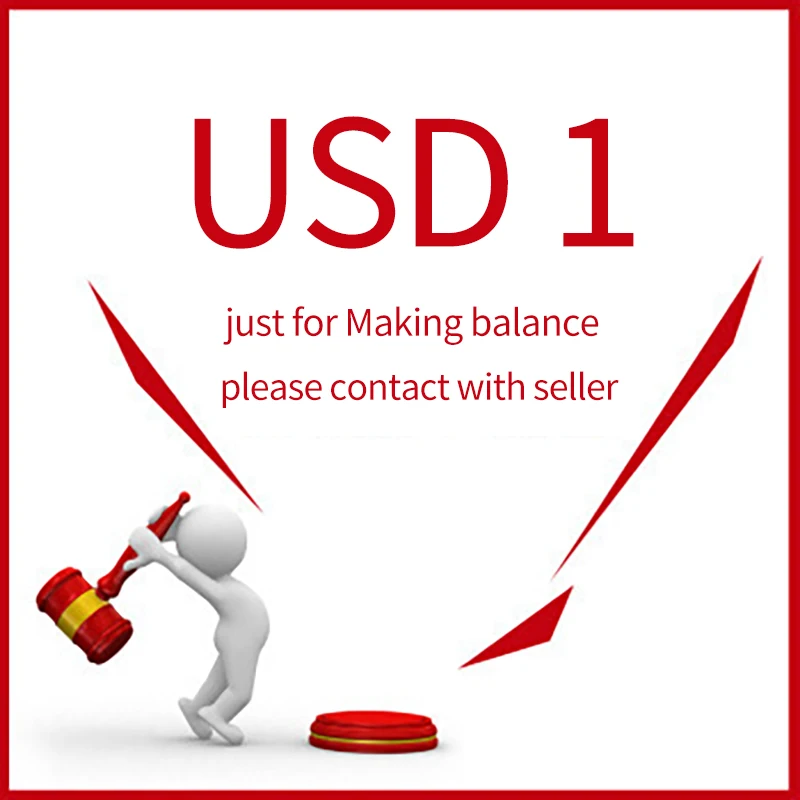 1 USD, utilisé pour payer la différence de prix.