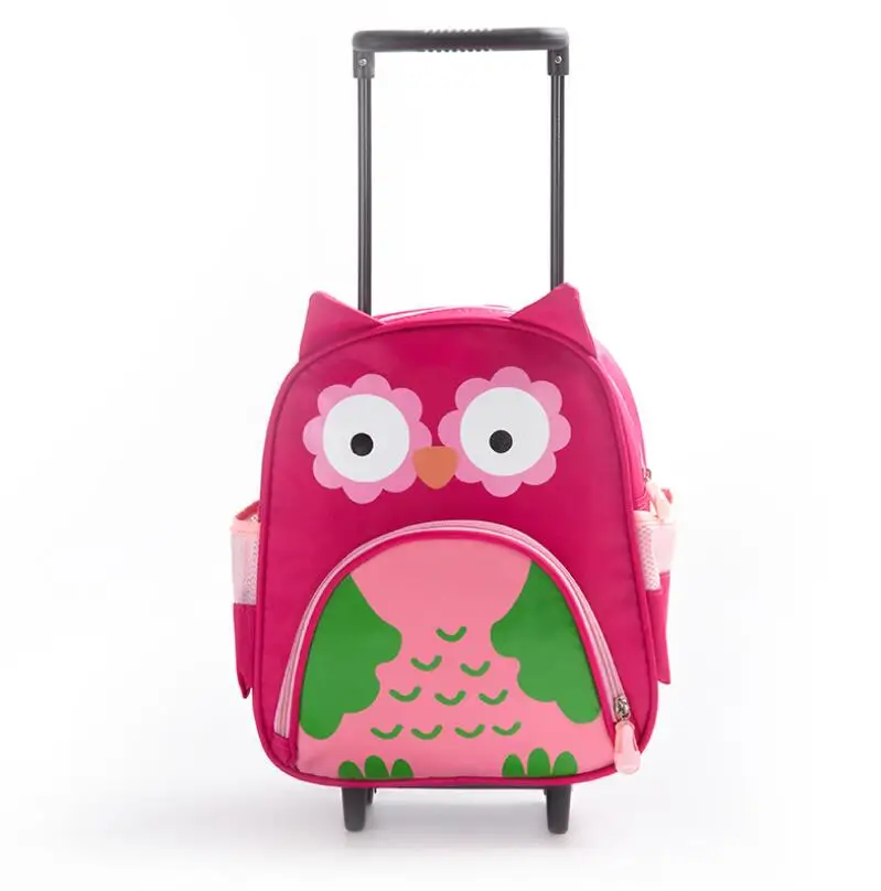 Imagem -05 - Mochila de Rodinhas para Crianças Mochila de Rodinhas para Escola de Uso Duplo para Crianças Mochilas de Viagem com Carrinho para Meninos