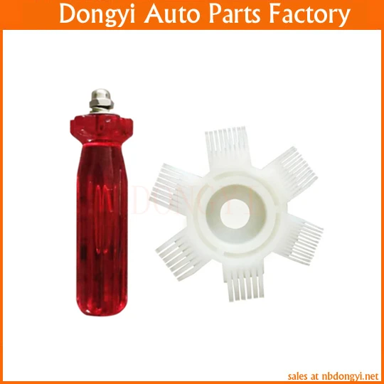 Auto Air Conditioning Condenser Plastic Fin Comb Washing Cooling Repairing Tools In-line Type