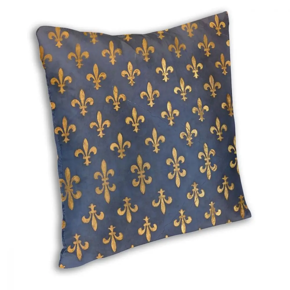 Florence Throw Pillow Cover Throw Pillow Fleur De Lis Lily Flower Symbol Flag Novelty Pillowcover Home Decor