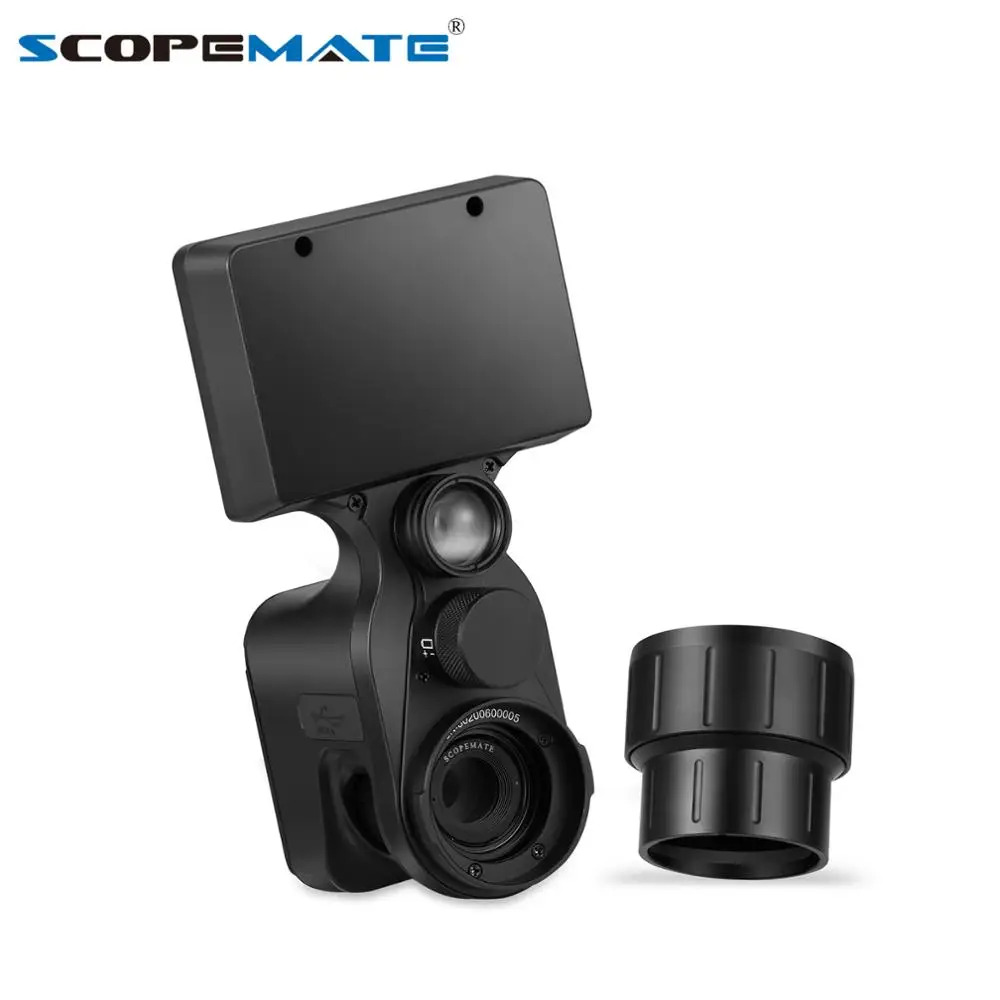 ScopeMate NVS30 Over 200Meter Range in Full Dark Day and Night Vision Rifle Scope 1080P Video Hunting Camera