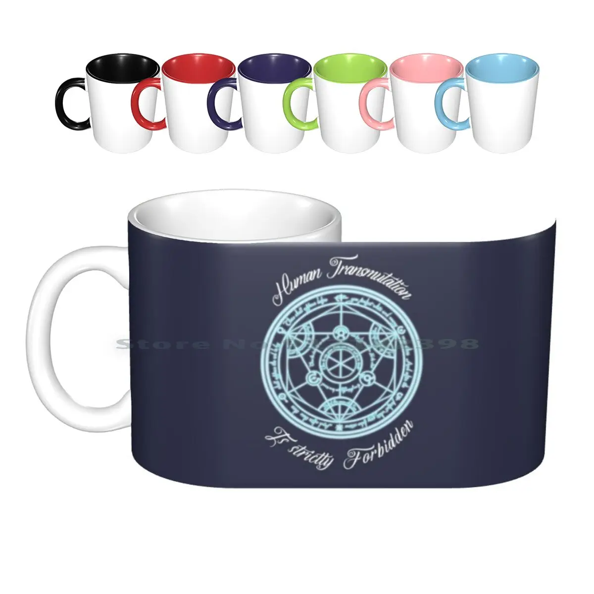 Fullmetal Alchemist Transmutation Ceramic Mugs Coffee Cups Milk Tea Mug Fullmetal Alchemist Fullmetal Alchemist Fullmetal