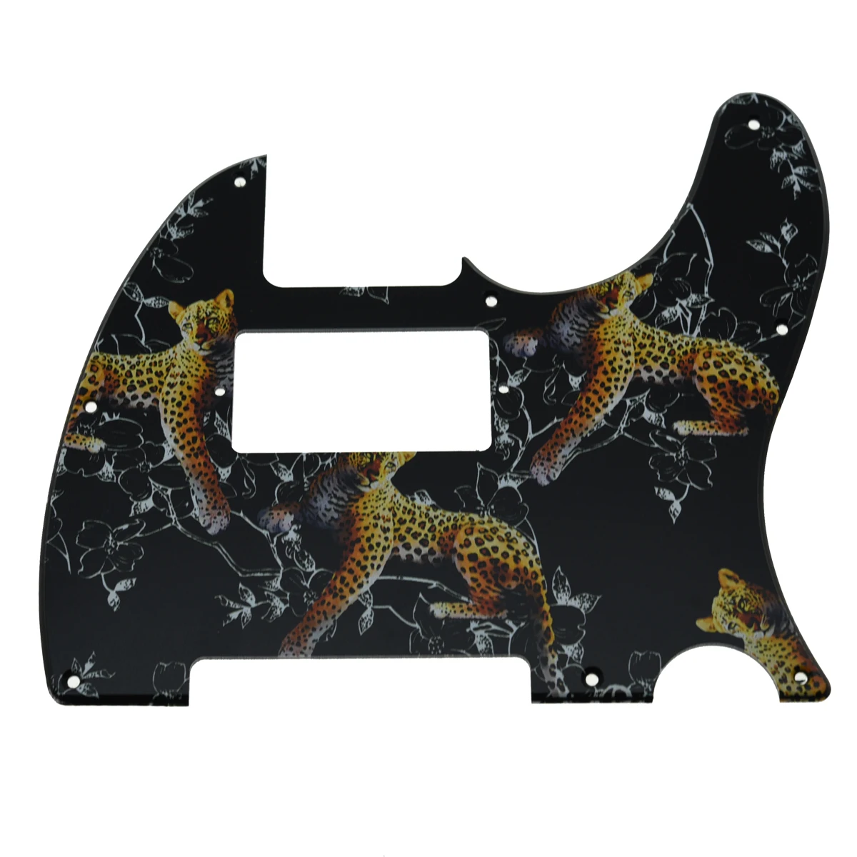 Dopro 3D Printed Plastic TL Humbucker Pickguard Scratch Plate with screws Various Colors for Telecaster Guitar