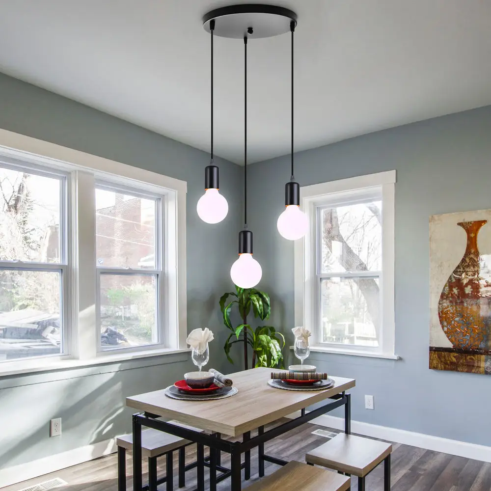 Nordic Led Pendant Lights for Dining Room Kitchen Modern Chandelier Minimalist Indoor Hanging Lighting Fixture e27 Pendant Lamp