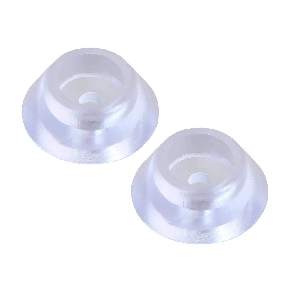 50/100/200/500/1000PCS Transparent Silicone 20x8x12mm Round Soft Anti-slip Foot Pad for Furniture Feet Chair Cup Table Cabinet