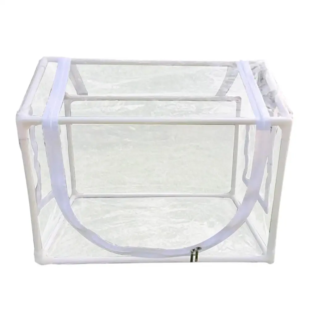 Garden Greenhouse - Mini Flower Insulation Antifreeze Household Rain Cover With Size Of 23.6*15.7*19.6 In  Balcony Garden Rack I