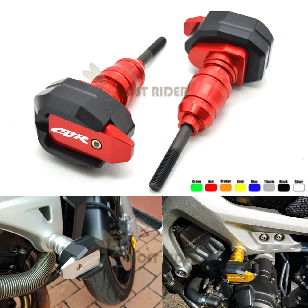 

Falling Protection Frame Slider Fairing Guard Anti for HONDA CBR300R CBR300 CB300F CBR125 CB400 GROM CBR250R