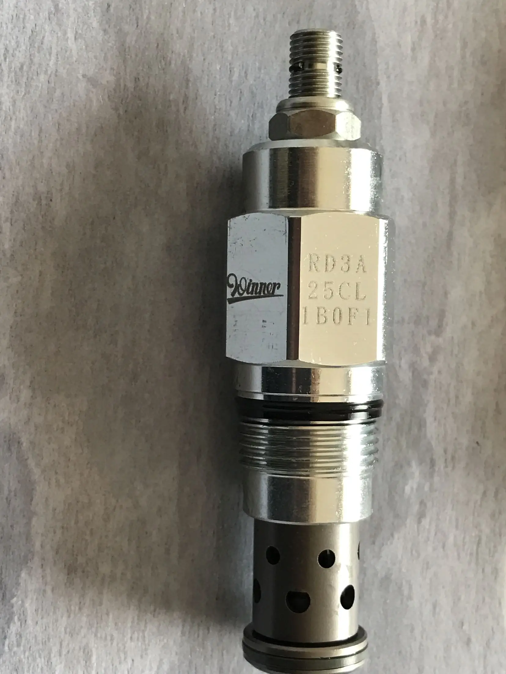 Threaded cartridge valve RD3A25CL