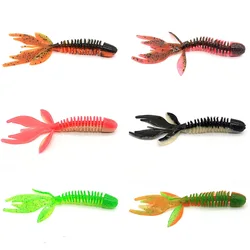 5pcs/2pcs Wobbler Silicone Worm Lobster Fishing Lure 3g/8cm 10g/12cm Shrimp Lizards Float Wobbler Jig Swivel Sea Fishing Bait