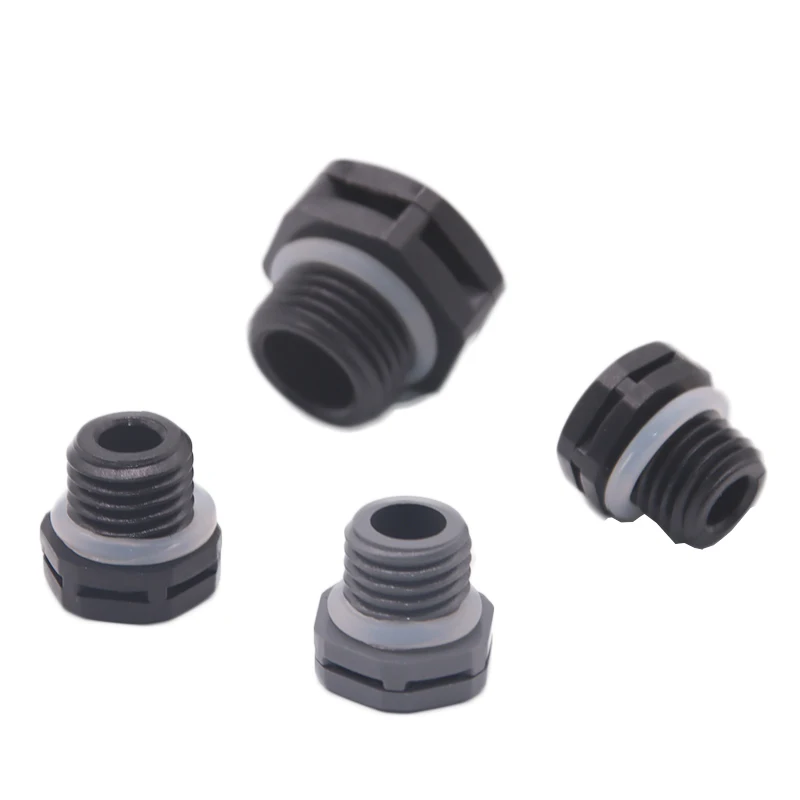 10Pcs M12*1.5 Nylon Waterproof Air Vent Valve Screw In Protective Vent Plug E-PTFE 12mm Plastic Breather Vent Valve