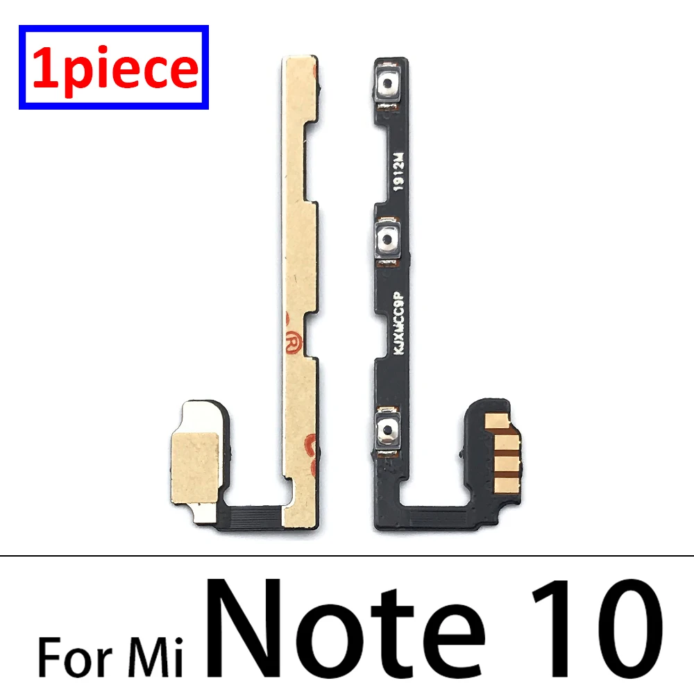 Power On Off Volume Side Button Key Flex Cable For Xiaomi Mi A1 A2 Lite A3 Mi 9 10 10T 11 Lite Pro Mi Note 10 Pro Poco F1 X3 M3