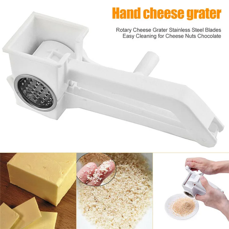 430 Stainless Steel+PP Cheese Grater Blade Kitchen Gadgets Chocolate Grater DIY Butter Food Mill Cheese Grater Slicer