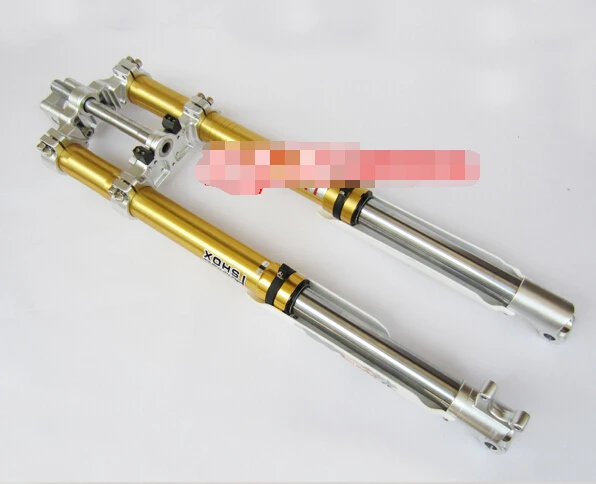 For SUV tuning parts inverted front shock absorber damping direction is double adjustable front fork assembly on 735MM