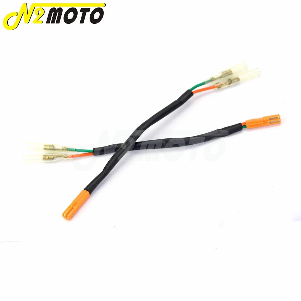 Motorcycle Turn Signal Adapter Plugs OEM Indicator Wire Connector For Honda CBR600RR CBR1000RR CB650F CB500F CB500X CBR500R