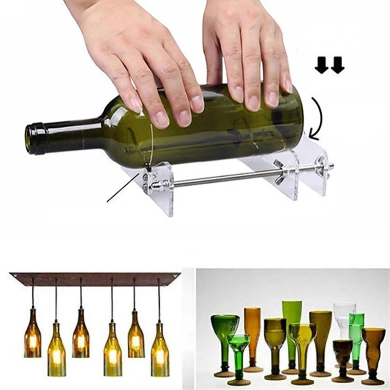 

Realmote Professional for Beer Bottles Cutting Glass Bottle-Cutter Diy Tools Machine Wine Cup Cut Hand Tools Hot Selling