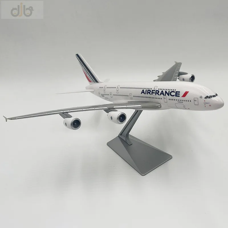 1:250 Resin Aircraft Model Toy Airbus 30cm A380 Air France For Collection