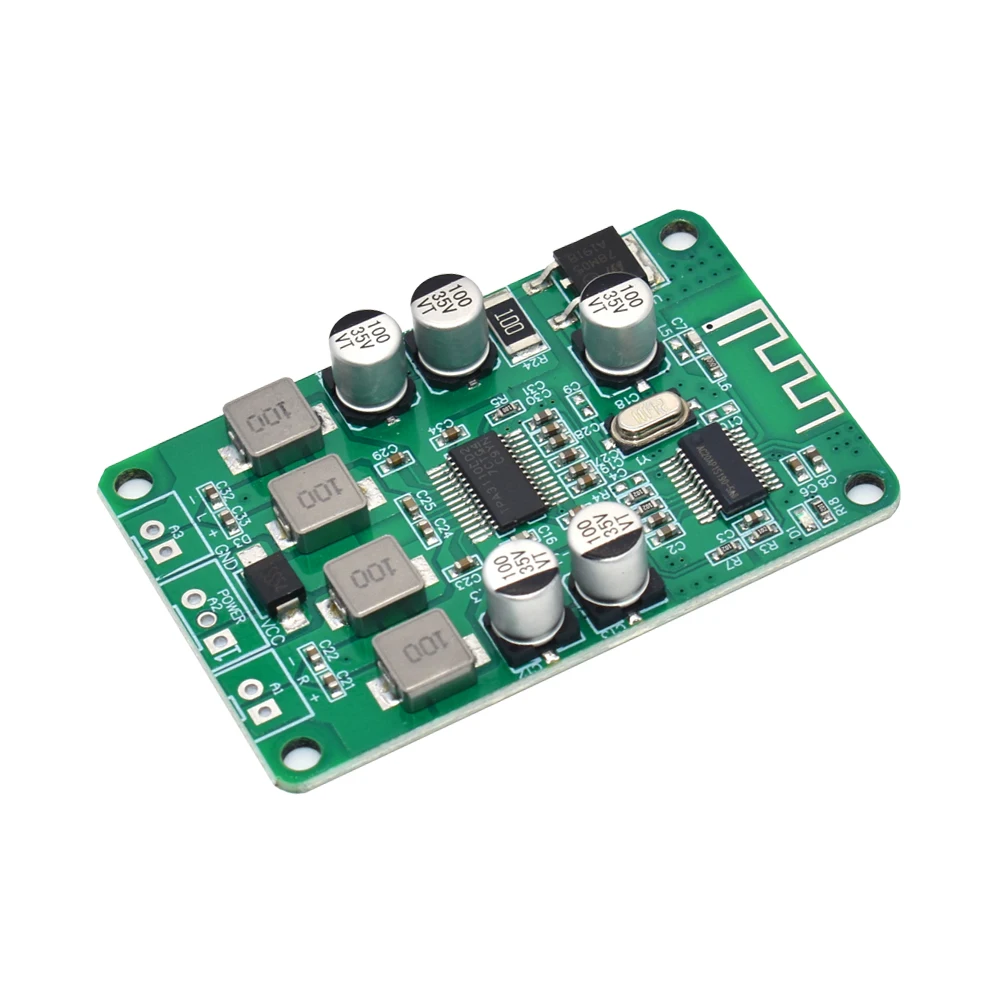 TPA3110 2X15W 15W+15W Wireless Bluetooth Audio Power Amplifier Board Dual Channel Amp Module for 4/6/8/10 Ohm Speaker DC 10-25V