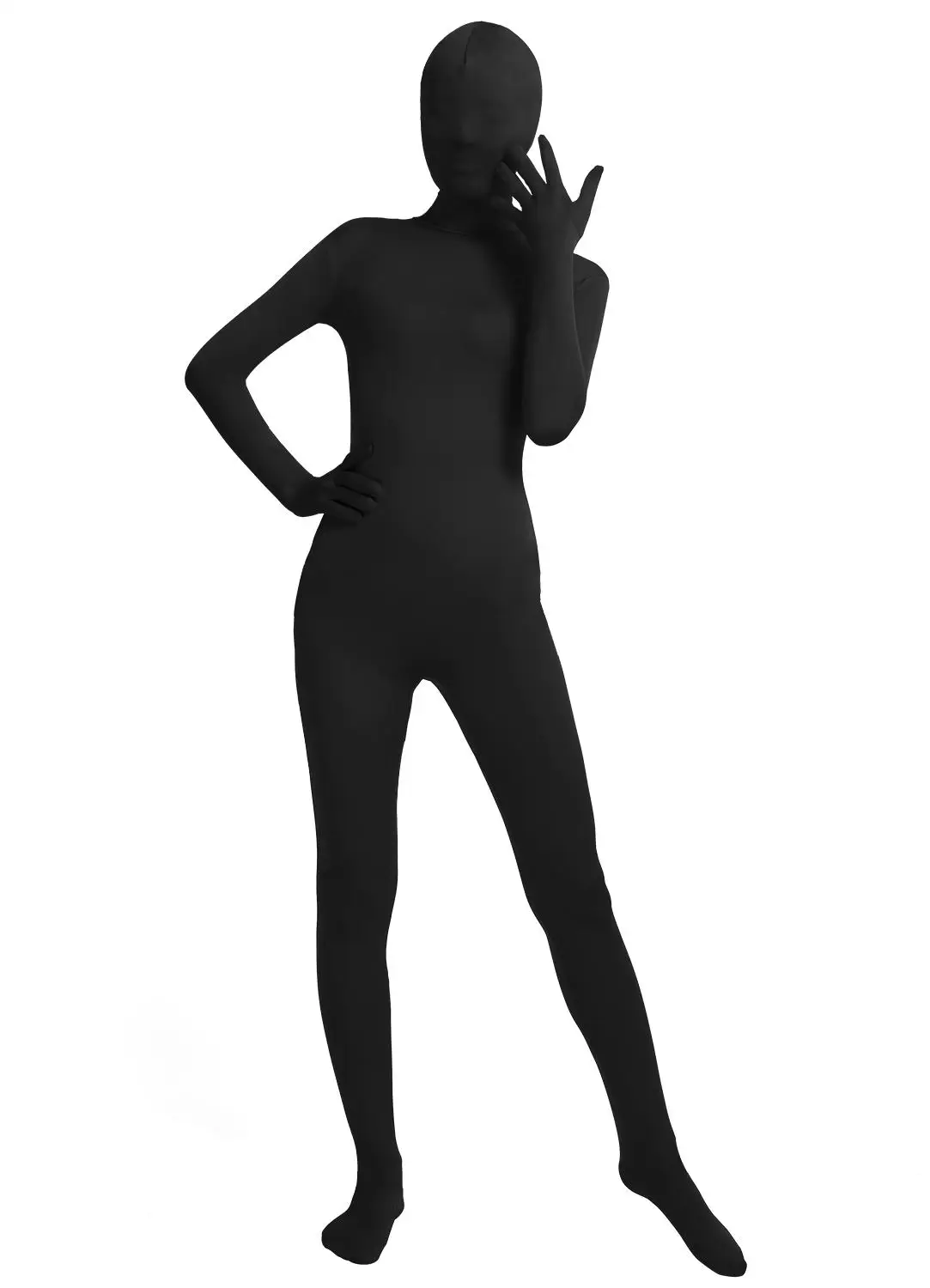 Novenso fantasia feminina de corpo inteiro zentai spandex stretch para cosplay