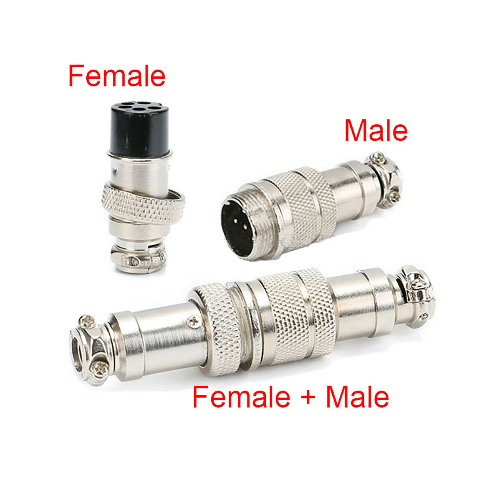 Enchufe de aviación GX16, 2/3/4/5/6/7/8 Pines, 16mm, macho/hembra/juego, Panel de alambre, conector Circular, aleación de cobre, Cable en línea Jointer