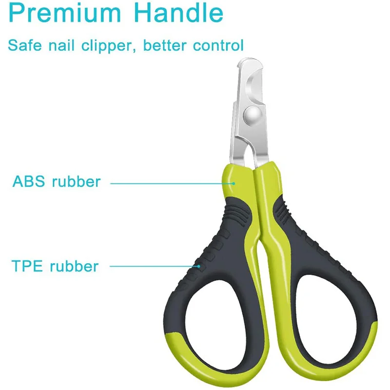 Hamster-Nagelknipser, professionelle kleine Tiere, Nageltrimmer, Schere für Kätzchen, Kaninchen, Welpen, Meerschweinchen, Frettchen, Vogel – Detail 5