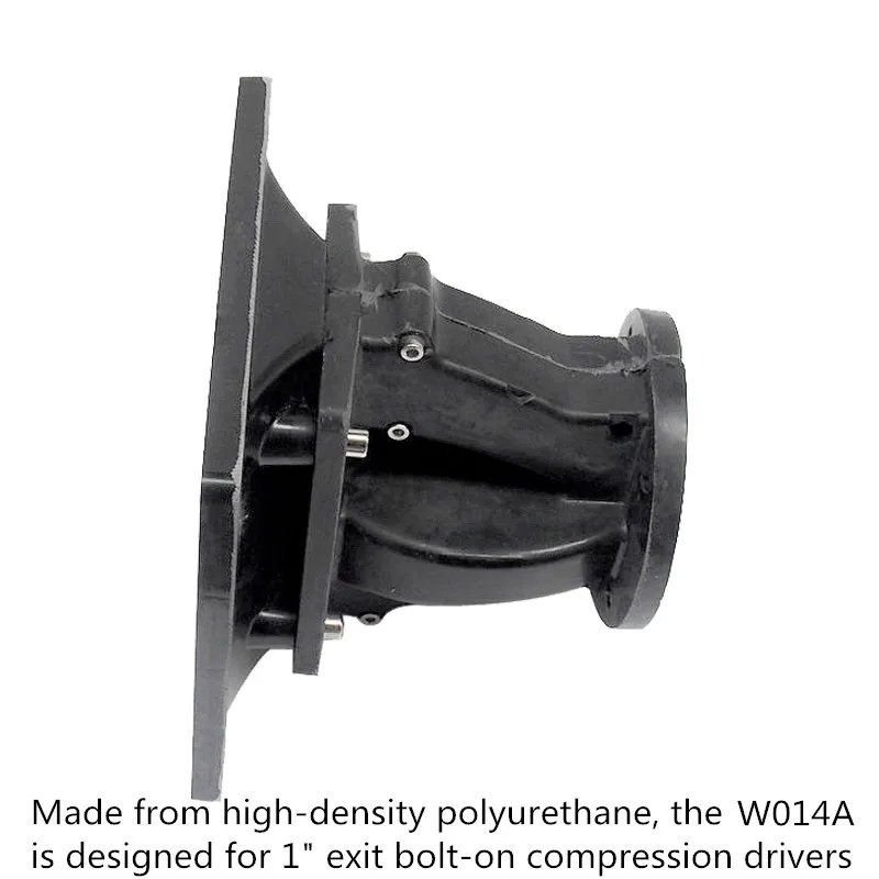 1ピースラインアレイスピーカーホーンdjヒジュアルカートレブルアクセサリー1 "トスリートホームシアタープロフェッショナルオーディオパブリックアドレス