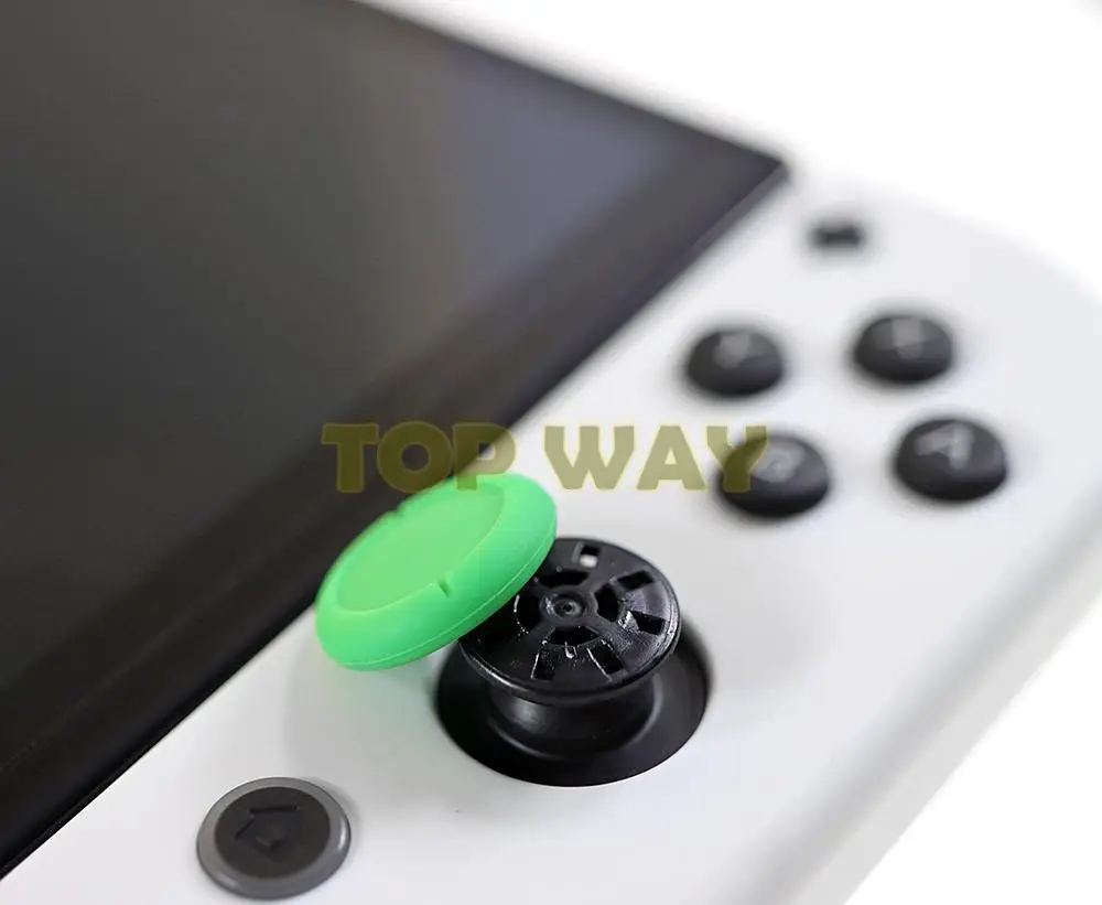 4 pçs 3d analógico polegar vara para nintend switch lite ns joy con joystick tampas peças de reparo substituição mod kit para joycon