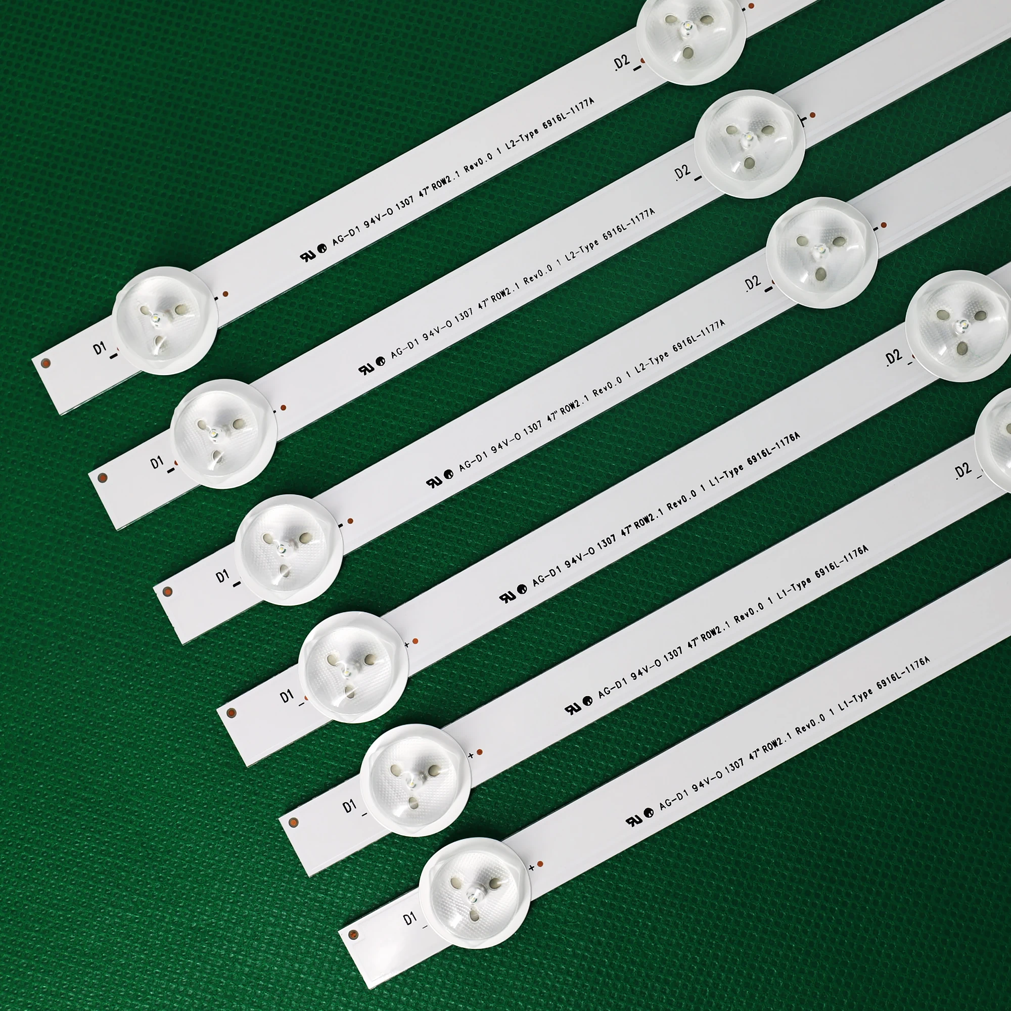 12pcs 94cm LED Backlight Strip 9leds For LG 47\
