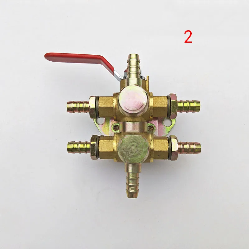 3 way fuel valve For fuel tank heating 3 way fuel selector valve 6-port ball valve For fuel tank heating