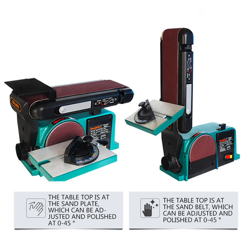 550W / 750W Sanding Machine Belt Sander Electric Woodworking Sander Woodworking Polishing & Grinding Machine