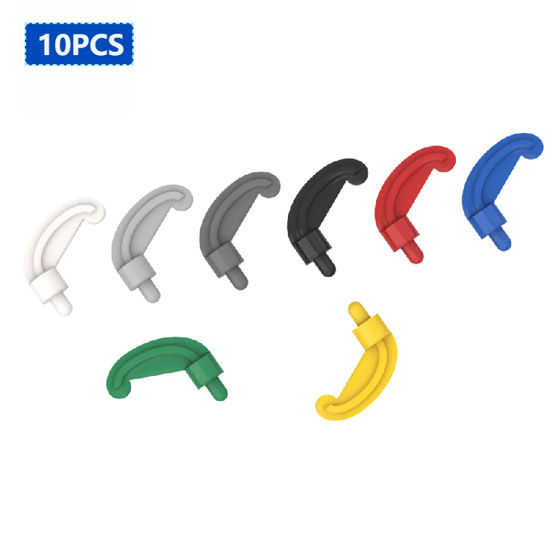 10 PCS Bricks Parts 87693  DIY Small Feather Educational  Construction Parts Toys for Child Compatible With Brands