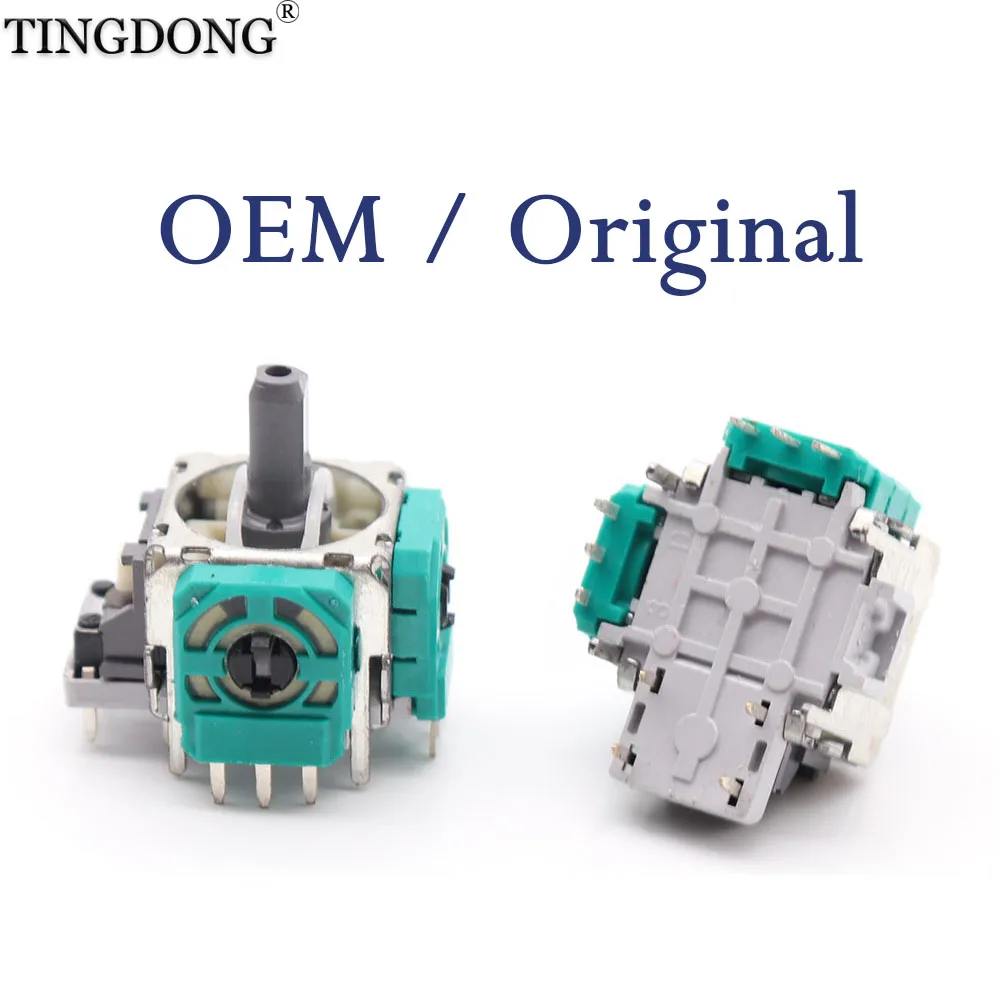 عصا تحكم تناظرية ثلاثية الأبعاد لقبضة الإبهام لـ PS4 سليم XBOX One وحدة تحكم بديلة عصا تحكم وحدة استشعار تناظرية بمحور