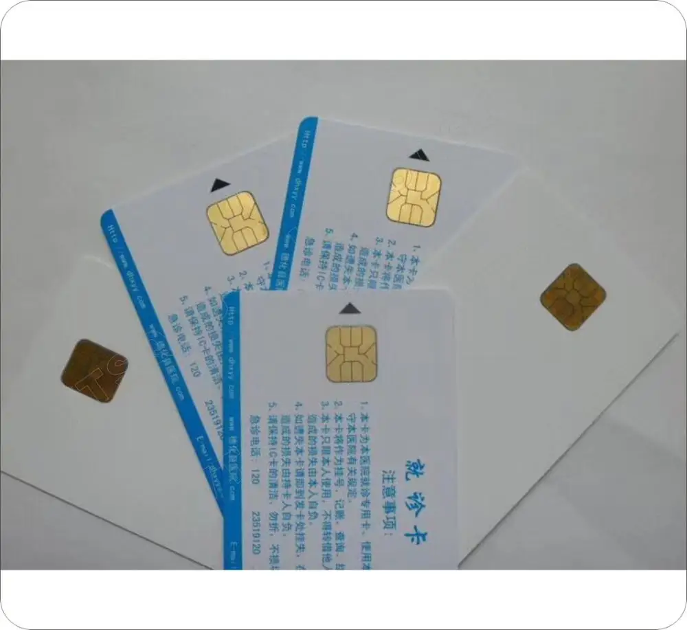 

100pcs Double sided Six colors Offset printing IC with SLE 4428 card blank Smart Card contact IC card/ hotel door card