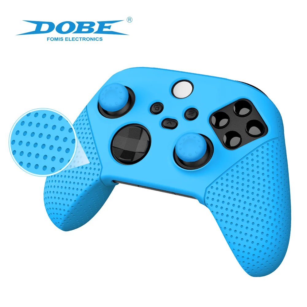 For Xbox Series X S Controller Grips Silicone Case Key Game Gamepad Shell Skin Gaming Accessories Control Housing Silicone Case