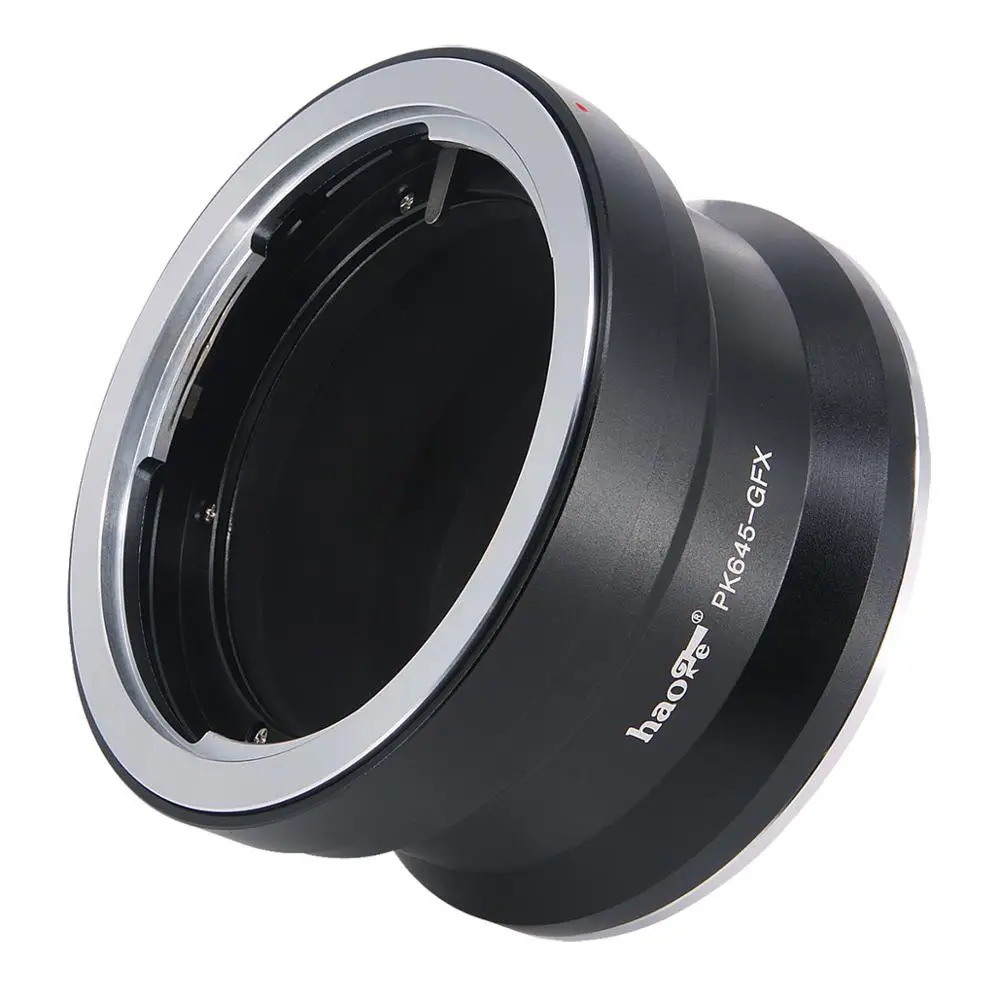 Haoge Manual Lens Mount Adapter for Pentax 645 PK645 mount Lens to Fujifilm Fuji GFX G mount Camera such as GFX 50s