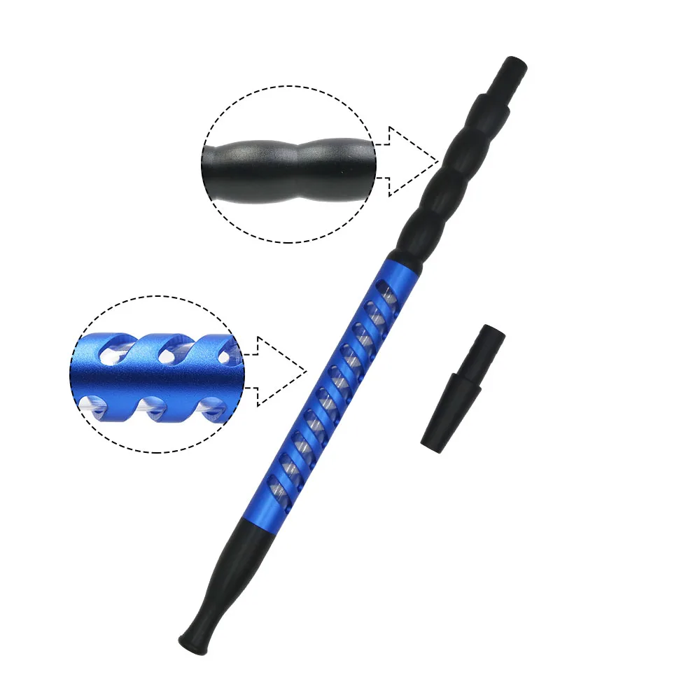 Aluminum Alloy Hookah Handle Shisha Smoking Water Pipe Nargile Sheesha Narguile Chicha Cachimbas Accessories